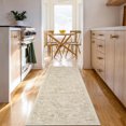 thumbnail image 2 of CAROMIO Indoor Area Rug 2' x 6' Runner Rug for Living Room Boho Vintage Rug Floral Bedroom Rug, Brown, 2 of 5