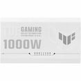 thumbnail image 2 of Asus TUF Gaming TUF-GAMING-1000G-WHITE 1000W Power Supply - Internal - 120 V AC, 230 V AC Input - 3.3 V DC, 5 V DC, 12 V DC, -12 V DC, 5 V SB Output - 1000 W - 1 Fan(s) - 92% Efficiency, 2 of 12