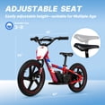 thumbnail image 3 of RFN DNA16 Electric Dirt Bike,Range of 16 mile MAX 340W Brushless Motor, Dual 16" All-Terrain Tires, 3-Speed Modess, Removable Battery, Off-Road Ride-On Bike for Ages 4-8, 3 of 6