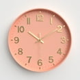 thumbnail image 4 of EGNMCR Wall Clock Silent Wall Clocks Battery Operated 12 Inch Modern Non Ticking Analog Clock Decorative For Kitchen Office Bathroom Bedroom clock clock, 4 of 6