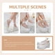 thumbnail image 4 of KAKOWELY par de zapatos de baile para mujer, zapatos de novia bordados para boda, 4 of 5
