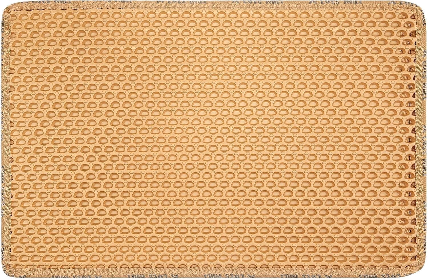 Double Layer Cat Litter Mat, Honeycomb Design, Urine Waterproof, Easy Clean