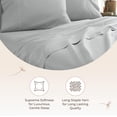 thumbnail image 6 of Whisper Organics 300 TC Sateen Flat Sheets, 6 of 8
