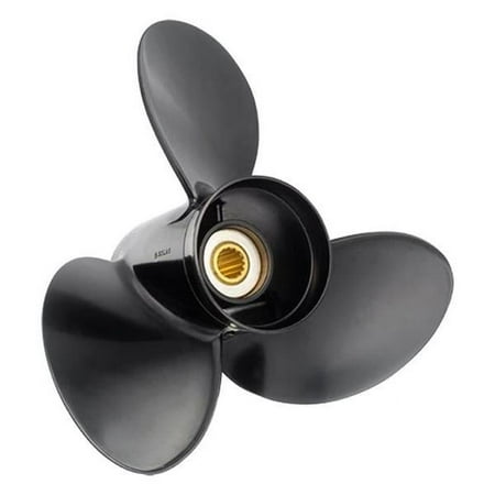 UPC: 0824375036460 | Solas 3011-085-09 Amita 3 Aluminum 3-Blade Propeller – RH  8.5  Diameter x 9  Pitch x 7-Spline