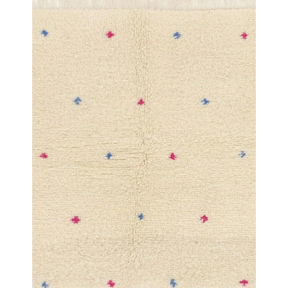 Ahgly Company Indoor Rectangle Abstract Pastel Orange Solid Area Rugs, 3' x 5'
