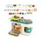 thumbnail image 4 of Juego de cocina con horno, juego de rol, regalo de cumpleaños, horno electrónico verde, 4 of 6