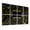 Color 4, variant on Futuristic 8 Pack Art Acoustic Panels Sound Absorbing Glowing Green Futuristic Tech Lines Decorative Soundproof Wall Panels Self Adhesive for Nursery Game Room Bedroom 48"x32"