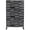 Black#8, variant on Privacy Screen Outdoor & Indoor Privacy Screen Metal Privacy Screen 76" H×48" W, Freestanding Decorative Privacy Screen for Deck Balcony Patio, Privacy Fence Panels for Outside Lawn Garden PS106 WHIT