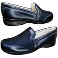 thumbnail image 3 of Zapato de Mujer en Piel Borrego para Pie Diabetico Acojinado Comodo Mocasin Casual Confort Enco Footwear  mod.04 Zapato Piel Borrego confort Color Negro, 3 of 6