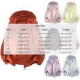 thumbnail image 2 of Guluxicc Men's Hooded Jackets with Zip Pockets Quick Dry Outdoor Full Zipper Long Sleeve Hoodies for Hiking Wear Spring Summer Casual Jackets, 2 of 7