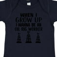 thumbnail image 4 of Inktastic Future Oil Rig Worker Boys or Girls Baby Bodysuit, 4 of 5