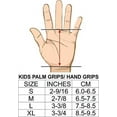 thumbnail image 2 of PUSH Athletic Gymnastics Youth Hand Grips (Green Stars, Medium), 2 of 2