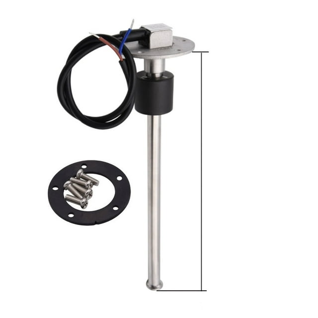 Fuel Level Gauge Sensor Fuel Sender Unit Fit Fuel Gauges Water Level Meter 0-190/240-33ohm ,Easy to Install