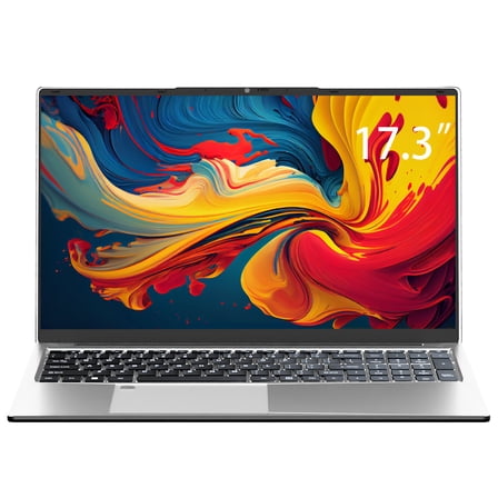 Pre-Owned SANPTENT 17.3", Quad-Core Intel Alder Lake N100 processor, 16GB RAM, 1TB SSD, Win 11 Pro with Microsoft Office Computer