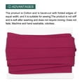 thumbnail image 3 of Uxcell 1Pcs Single Fold Bias Tape Cotton for Sewing 3/4 inch x 10 Yards Wine Red, 3 of 7