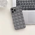 thumbnail image 1 of Funda de teléfono a cuadros con diamantes en 3D, carcasa de silicona suave a prueba de golpes para iPhone 11, 12, 13, 14 Pro, X, XR, XS, Max, 6s, 7, 8 Plus, mate, a la moda Fivean unisex, 1 of 2