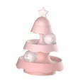 thumbnail image 4 of TISHITA Cat Track Ball Interaction Toy Physical Exercise for Kitten Kitty Roller Toy Pink, 4 of 8