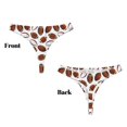 thumbnail image 3 of Balery Football Tangas de Algodón para Mujer con Estampado – Ropa Interior Sexy, Transpirable, G-string-4X-Large, 3 of 6