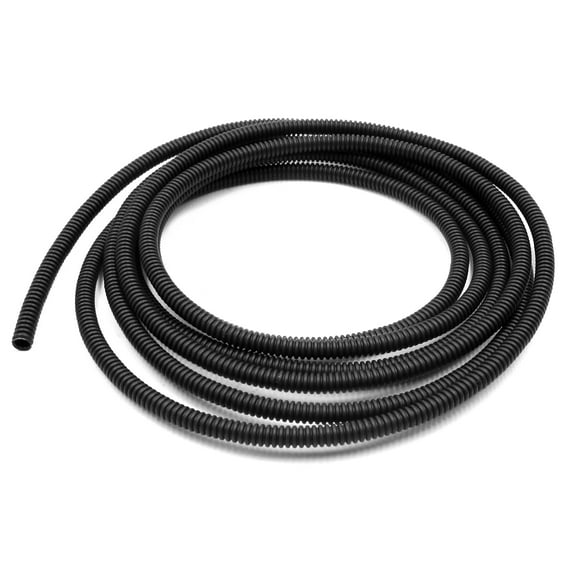 9.84ft Universal Car Flexible Tube No Pre-Split Loom Wire Conduit Sleeve Tubing
