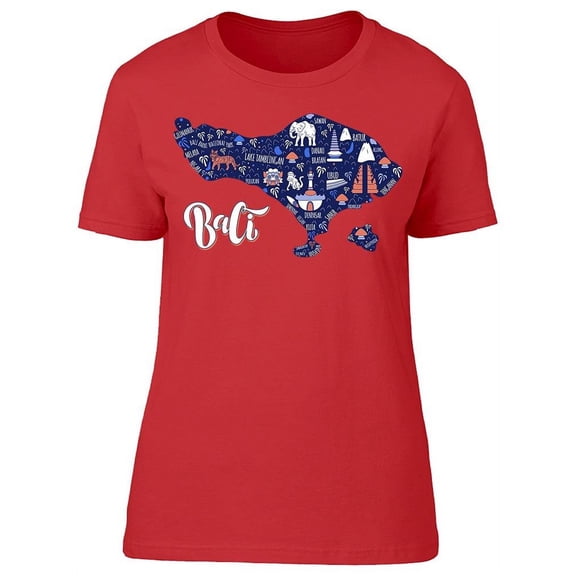 Bali Abstract Atlas T-Shirt Women -Image by Shutterstock, Female Medium