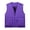 hgg228-Purple, variant on Yaoyar Men's Utility Fishing Vest Lightweight Outdoor Zip up Travel Work Cargo Vest Jacket with Multi Pockets