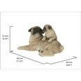 thumbnail image 4 of Hi-Line Gift Ltd 87638-F Mother & Baby Pugs, 4 of 6