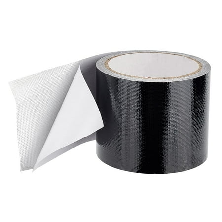 Repair Tape 26 Ft. × 3 Inches Fabric Repair Boat Covers Canvas Tent Repair Tape Waterproof Canvas Fabric for Repairing Tears Cracks & Leaks Black