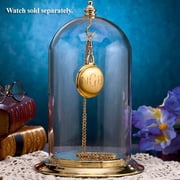 Gold Pocket Watch & Display Dome