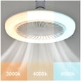 thumbnail image 4 of E27 Adjustable Modern Led Ceiling Fan with Light ,Bedroom Living Room Fan Lamp,without Bulb, 4 of 11