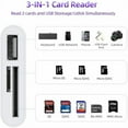 thumbnail image 2 of Lecteur de Carte Usb Type C Adaptateur de Transfert de Données Micro Interface Android Téléphone Ordinateur Multi-Fonction Otg/sd/tf Lecteur de Carte U Disk, 2 of 8