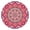 Pattern, variant on Tablecloth Mandala Ornament Pattern Waterproof Round Cover with Elastic Edges and Back for Spiritual and Energy Healing