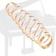 thumbnail image 3 of Brass Coil Spring For Upright Piano Repair Part Instrument Accessories Set of 90, 3 of 4