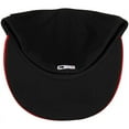 thumbnail image 5 of Men's New Era Black/Red Cincinnati Reds Road Authentic Collection On-Field 59FIFTY Fitted Hat, 5 of 6