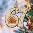 thumbnail image 2 of JLFNYA 67 Christmas Ornament, 67 Ornament for Christmas, 67 Ornaments for Christmas Tree, Xmas Holiday Home Decor, Christmas Tree Decorations, Christmas 67 Wrapping Paper Birthday Gifts, 2 of 7