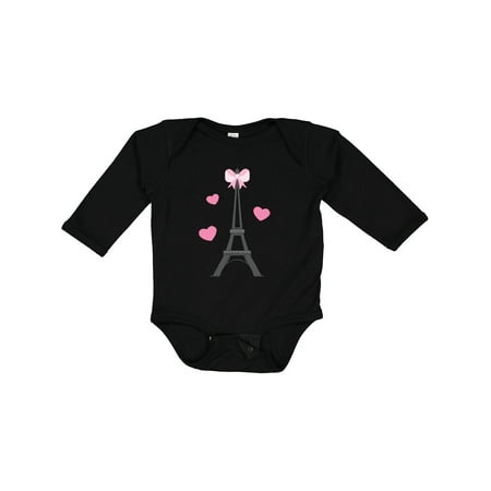 

Inktastic Paris Lover Eiffel Tower Gift Baby Girl Long Sleeve Bodysuit