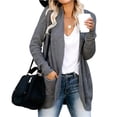 thumbnail image 2 of Cárdigan de moda para mujer, suéter de punto Harajuku de otoño, chaqueta básica, ropa de mujer, abrigo fino, ropa de calle, nueva ropa para mujer, 2 of 5