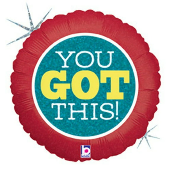 18 inch You Got This! Foil Mylar Balloon - Party Supplies Decorations