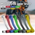 thumbnail image 3 of CNC Motorcycle Bike Folding Gear Shift Lever Shifter Aluminum Universal Reliable, 3 of 5