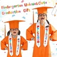thumbnail image 5 of 2026 Graduation Outfit,Silk Graduation Costume with Tassel & CertifiCatse,Graduation Gown for Graduation Ceremony(M,Orange), 5 of 7