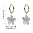 thumbnail image 3 of Exquisite Five Petal Flower Earrings Versatile and Fresh Floral Design for Every Occasion, 3 of 6