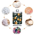 thumbnail image 6 of Yayeee 4 Pack Qtip Holder Bathroom Cotton Swab Canister with Lid Clear Dispenser Set, Green Oranges, 6 of 6