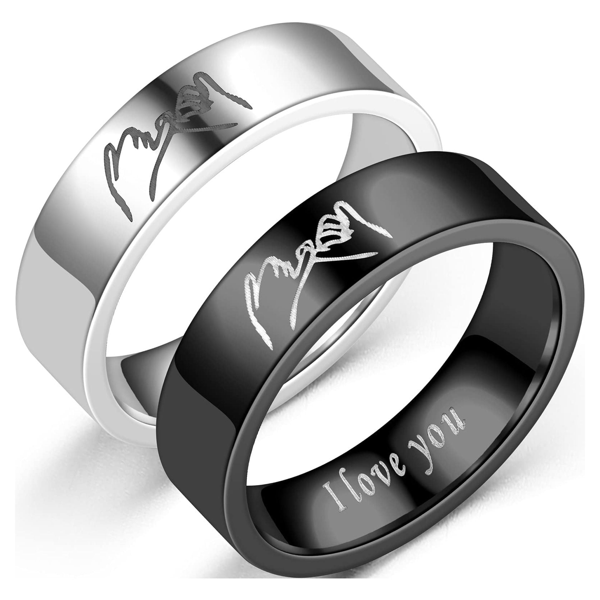 Amazon.com: Men's Wedding Bands Ring- Boy Ring Couple Engagement Rings  Promise- Bridal Xmas Birthday Gifts (Rose Gold, 5) : Sports & Outdoors