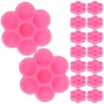 thumbnail image 1 of HORIALENCE 200 Pcs Conteneur de Colle pour Cils, Support de Colle pour Cils en Forme de Fleur pour Débutants en Maquillage, Rentrée Scolaire, 1 of 5