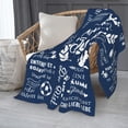 thumbnail image 3 of LHSHID Brother Birthday Gift Blanket Flannel Soft and Comfortable Anti static Bed Sofa Blanket 50x60in, 3 of 5