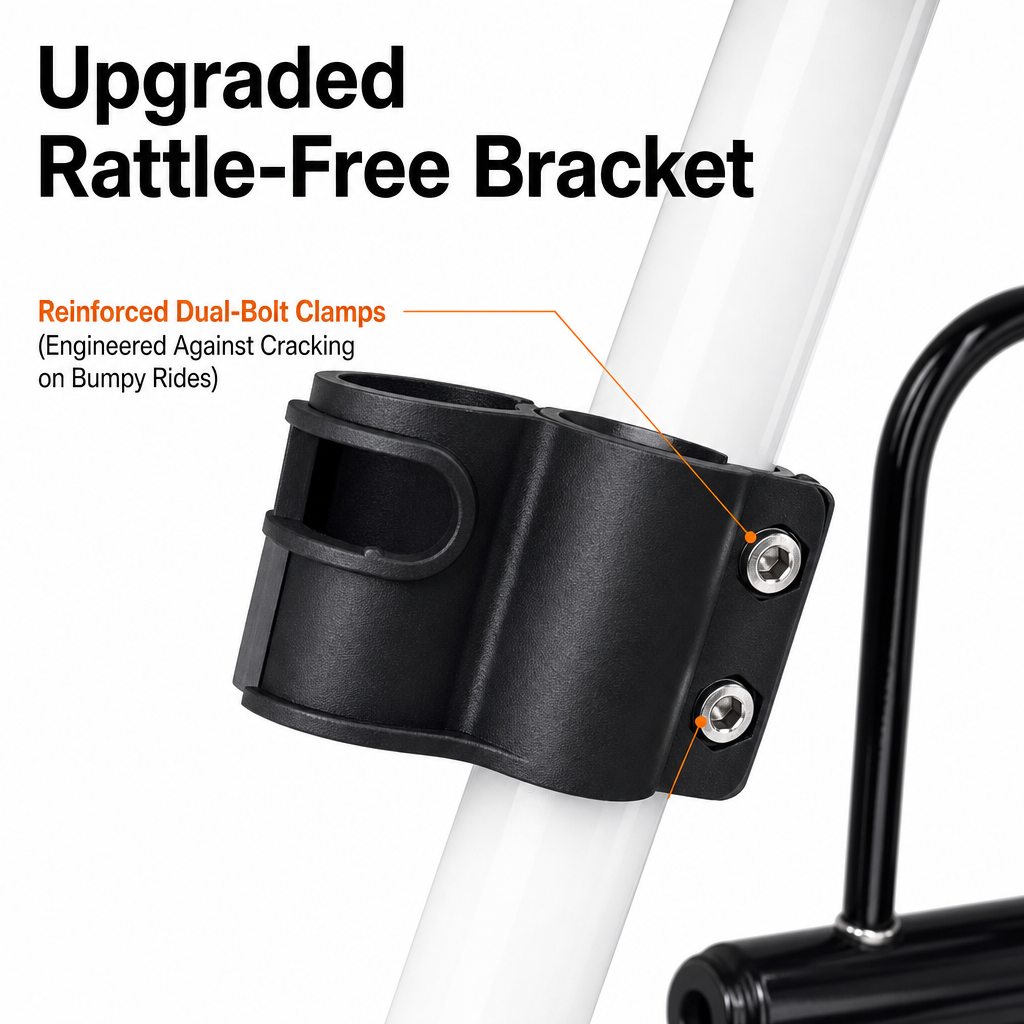 OKYMOTOR Heavy Duty Bike U-Lock with Bracket photo 3