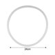 thumbnail image 2 of 1Pc Silicone Pressure Cooker Seal Ring Clear Gasket Home Replacement 18-26cm, 2 of 8