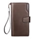 thumbnail image 2 of Cartera plegable para hombre Soledad con cremallera marrón, 2 of 10