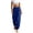 11# Blue, variant on Barrel Leg Pants for Women Baggy Wide Leg Pants Linen High Waisted Balloon Pants Summer Palazzo Elastic Waist Trousers with Pockets Blue S