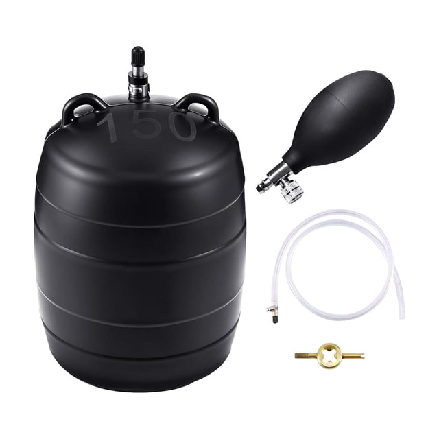 jifeng Inflatable Tube Plug ,with Hand Inflatable Ball ,Practical Premium Easy to Use Repair Effective Rubber Plumbing Test Plug 19cmx14.5cm