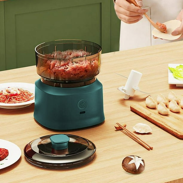 Electrodomésticos de cocina, electrodomésticos, picadora de ajo, miniprocesador de alimentos portátil, machacador de verduras inalámbrico con carga USB, picadora de ajo, picadora para cebollas, carne,